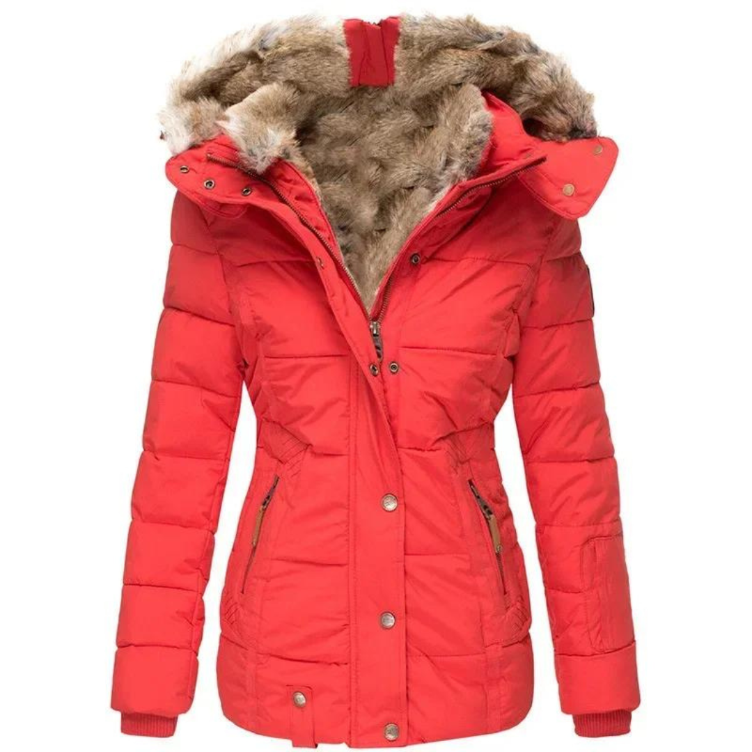 Modeglans winterjas