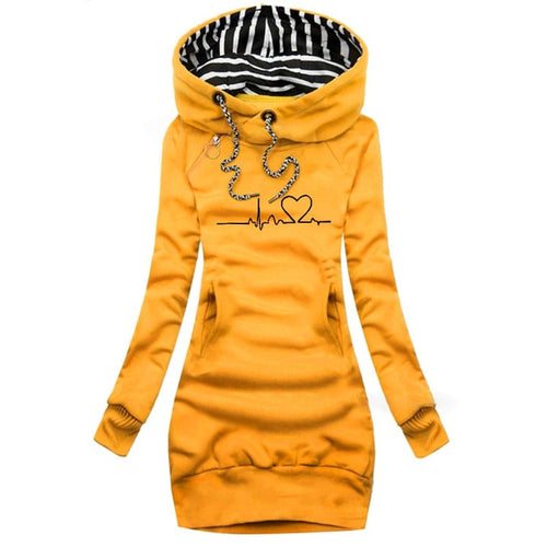 Anna-  Hoodie Jurk