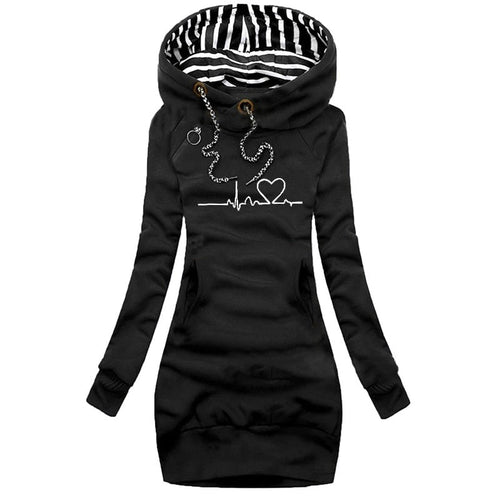 Anna-  Hoodie Jurk