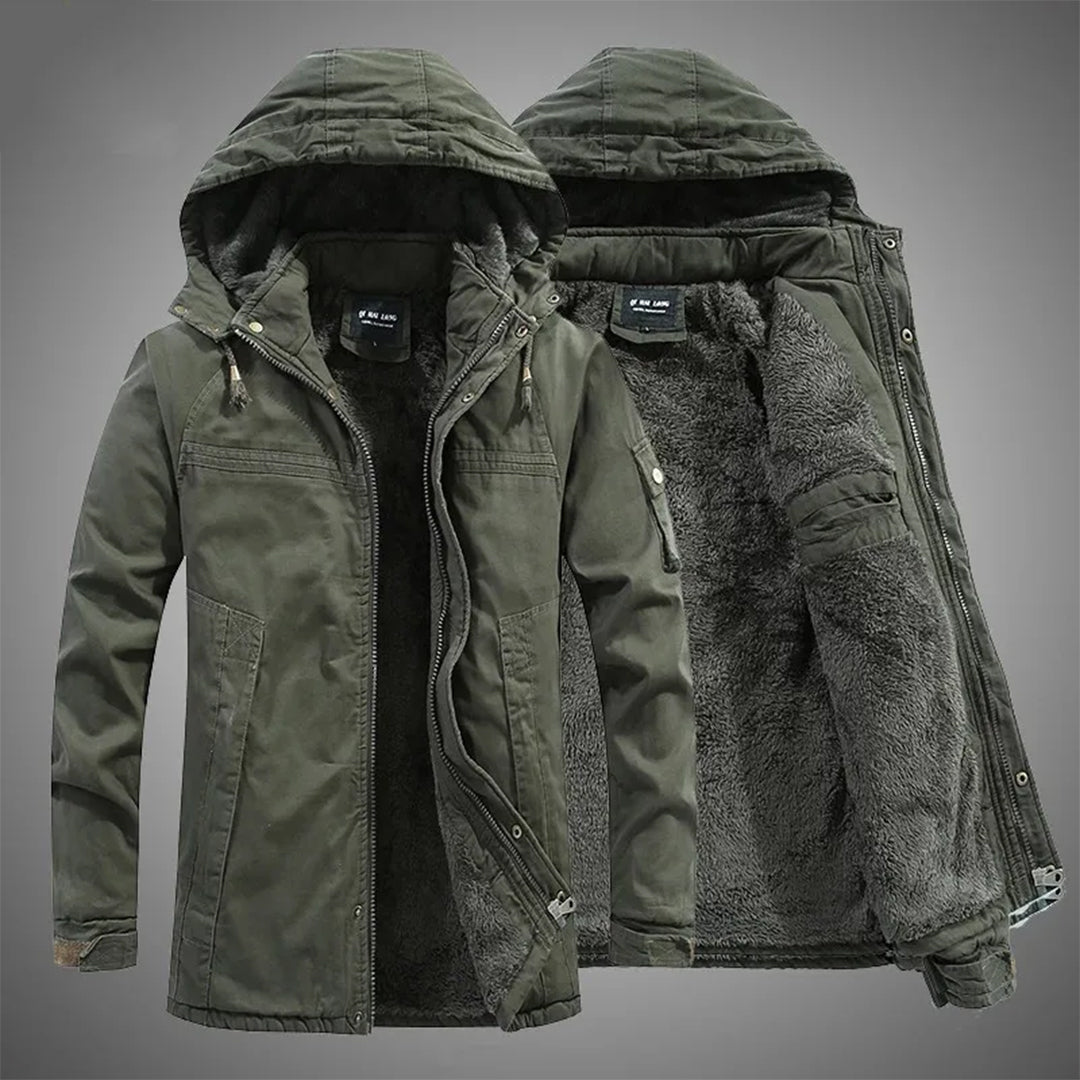 Jack- Lange Warme Winterjas voor Heren