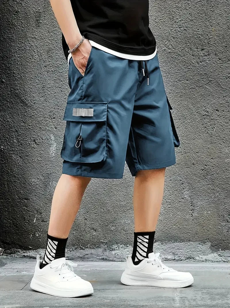 Heren Cargo Shorts met Grote Zakken – Outdoor & Casual