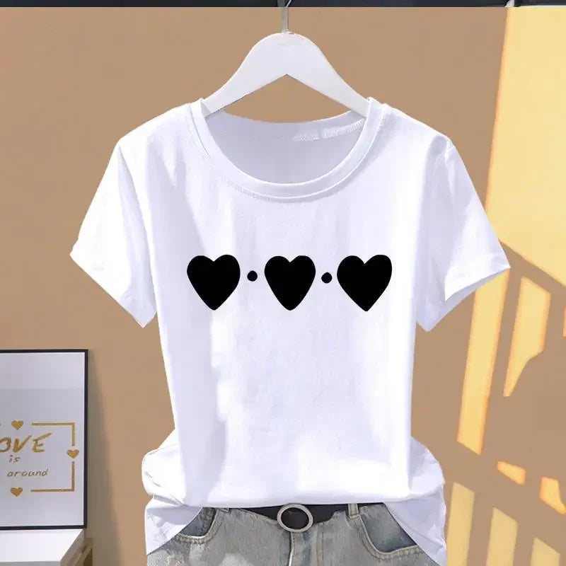 Dames Oversized T-Shirt met Bloemenprint – Casual & Sportief