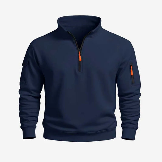 Heren Half-Zip Sweater – Casual Comfort voor Dagelijks Gebruik