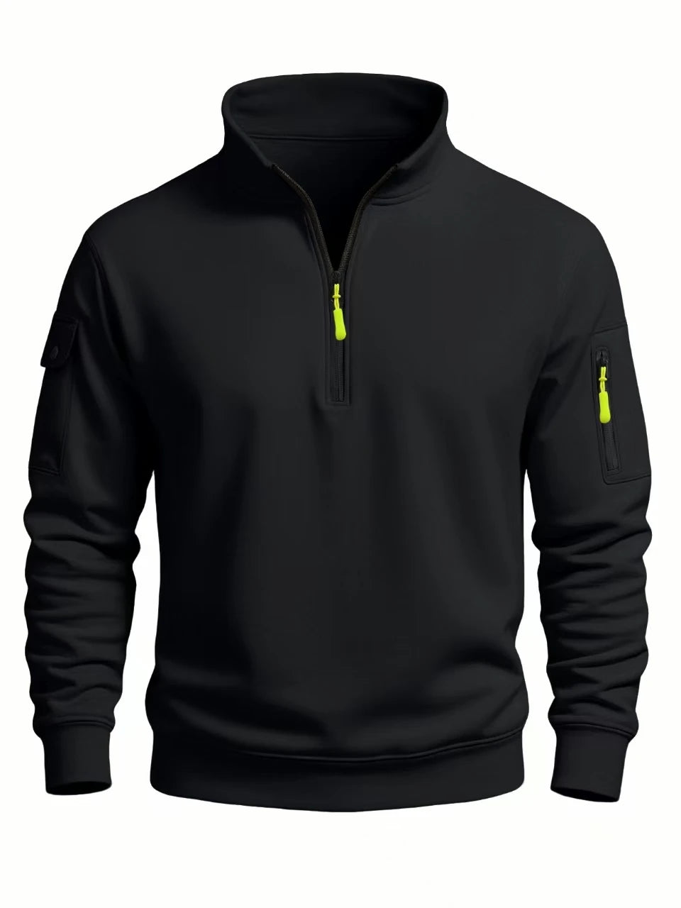 Heren Half-Zip Sweater – Casual Comfort voor Dagelijks Gebruik