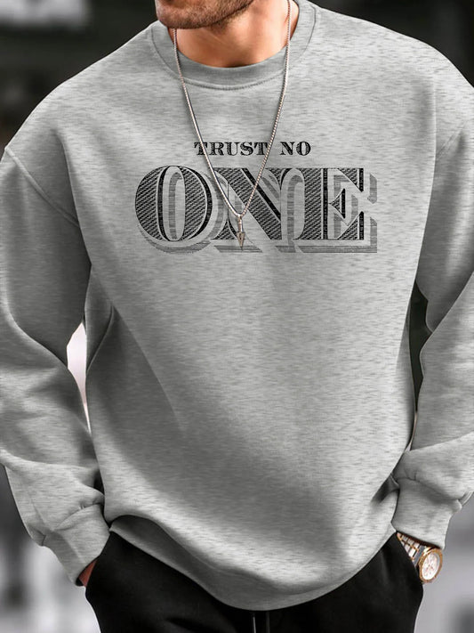 Heren Hoodie met Fleece – Casual Pullover voor Herfst & Winter