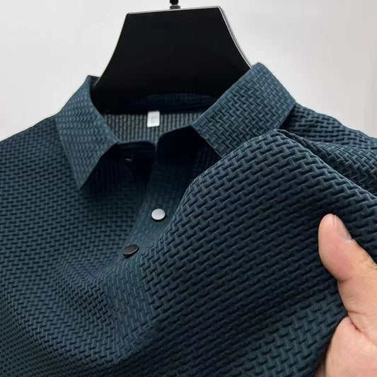 Heren Polo Shirt met Bloemenprint – Zomer Business Casual