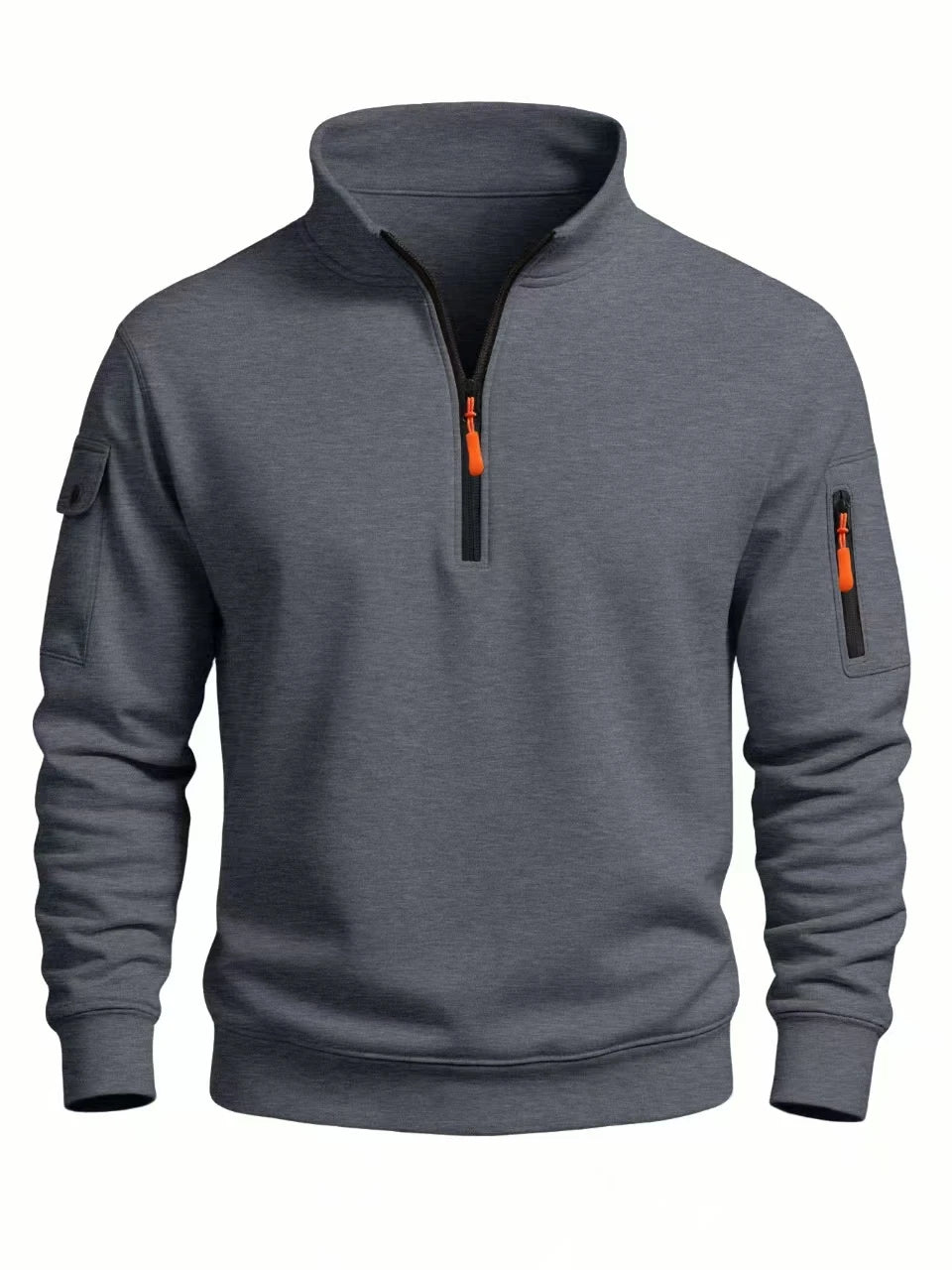 Heren Half-Zip Sweater – Casual Comfort voor Dagelijks Gebruik