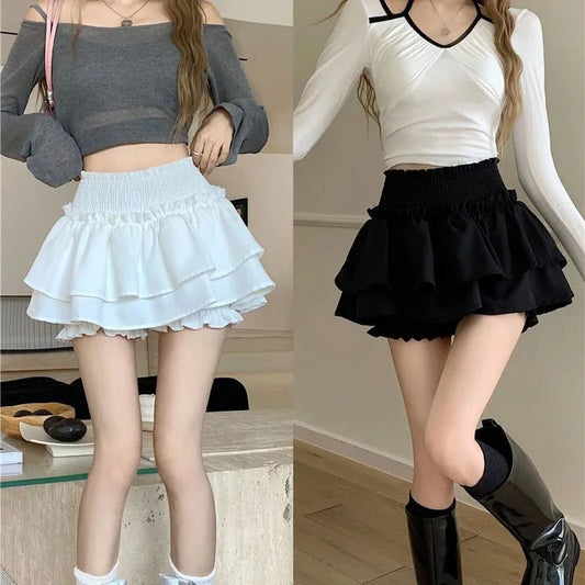 Dames Mini Rok – Schattig Balletcore Design