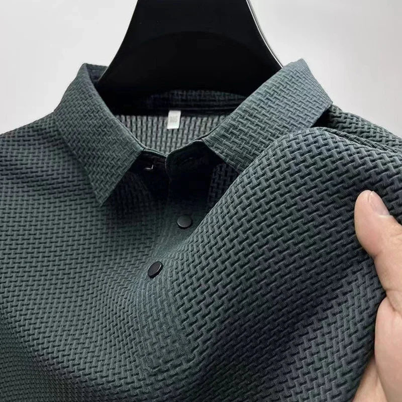 Heren Polo Shirt met Bloemenprint – Zomer Business Casual