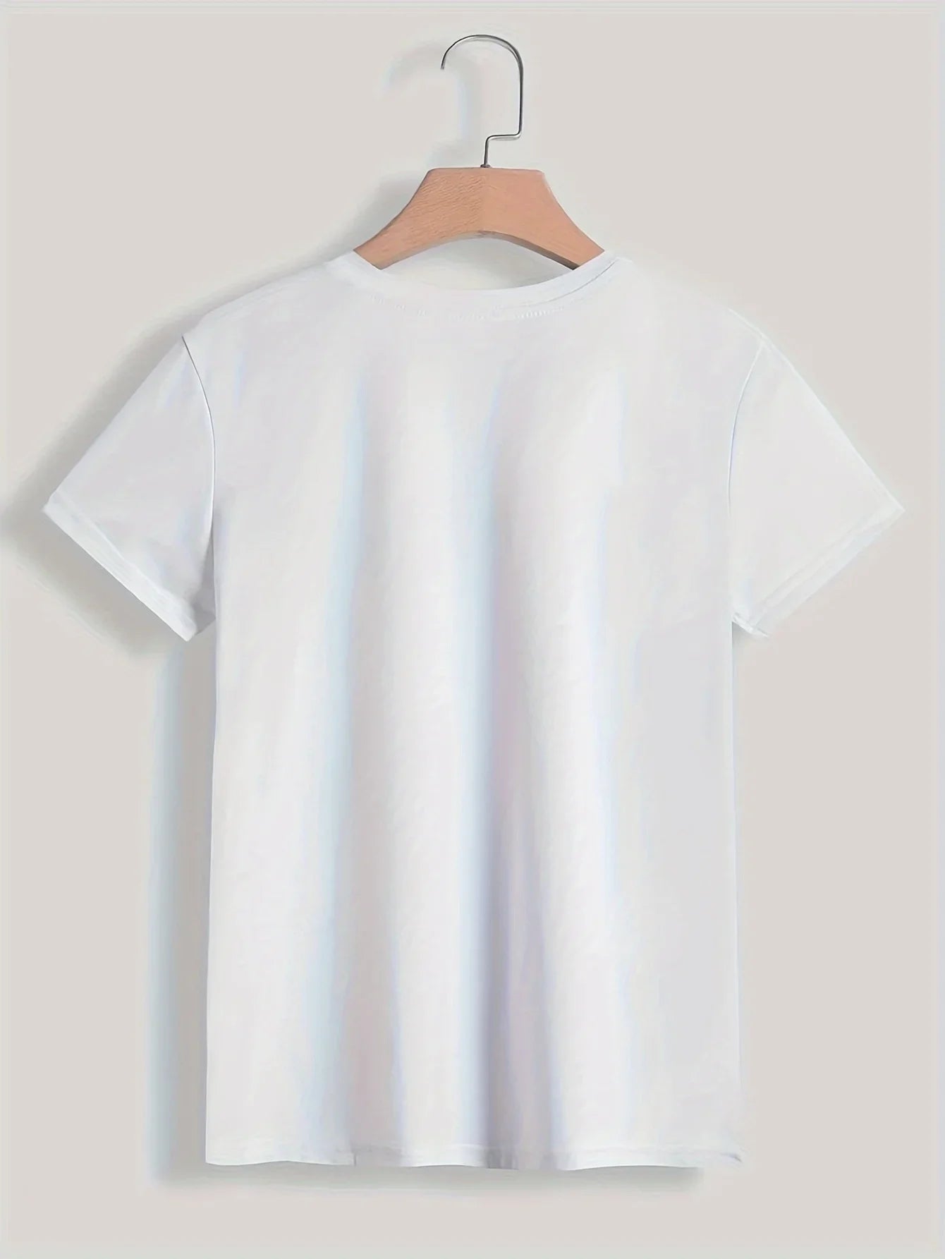 Dames T-Shirt met Parijsprint – Retro 90s Stijl