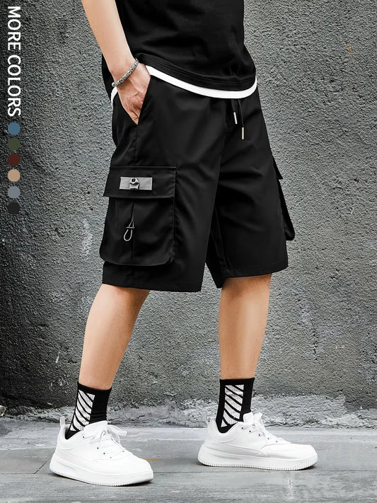 Heren Cargo Shorts met Grote Zakken – Outdoor & Casual
